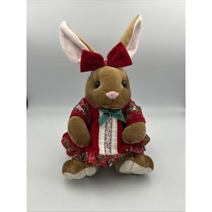 Velveteen Rabbit Christmas Plush Stuffed Rabbit Ears Commonwealth 1995